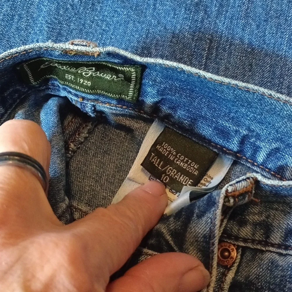 Eddie Bauer 10 tall women's jeans (Jea013)